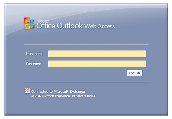 Example: OWA for Exchange 2007