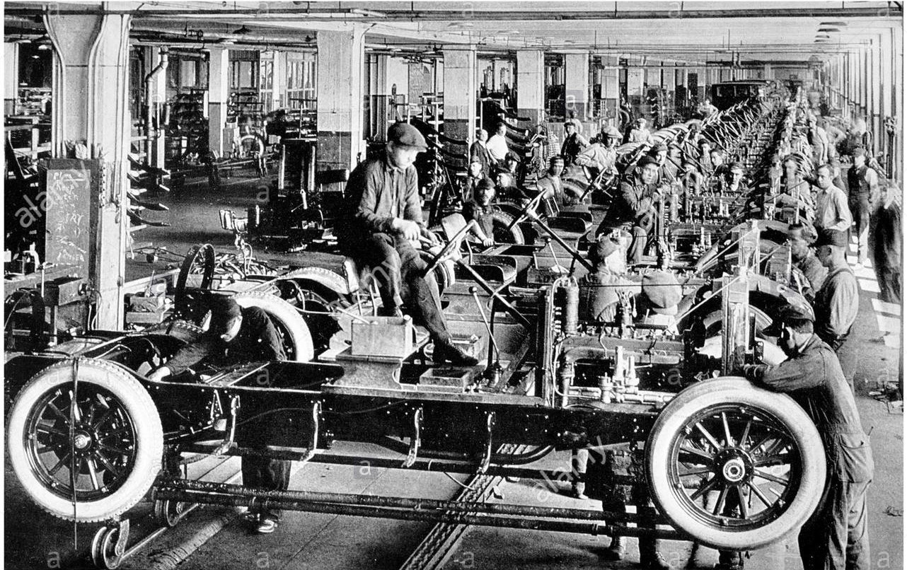 Car's assembly line