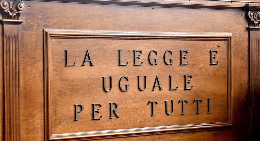 La legge è uguale per tutti