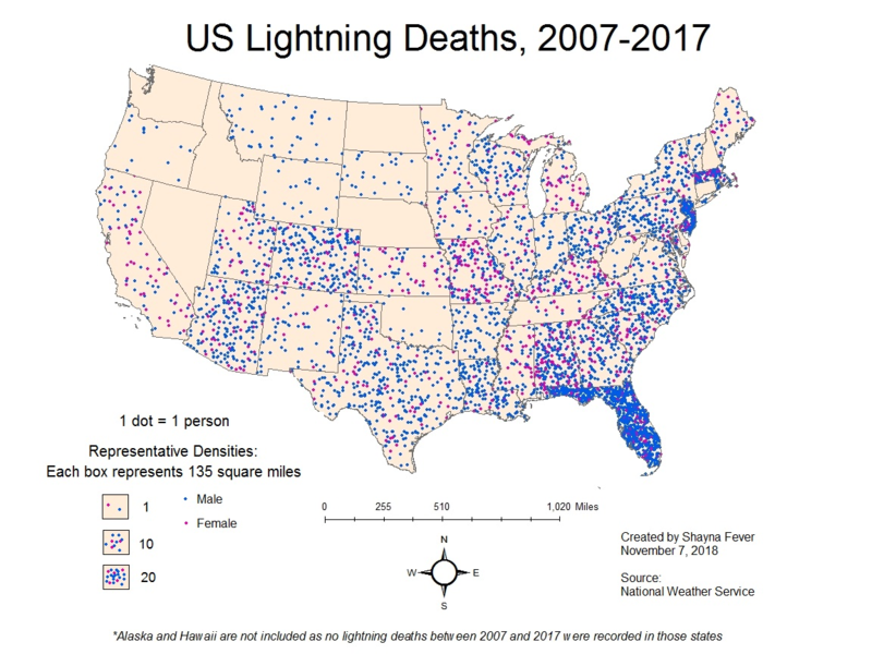 US Lighting Deaths