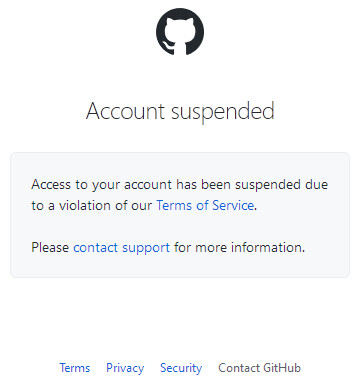 github-ban